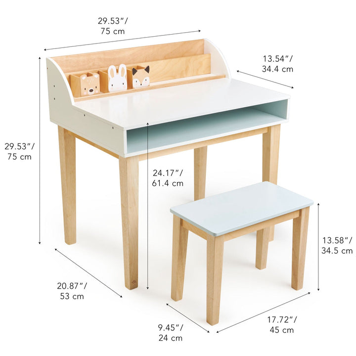 Tender Leaf - Desk and Chair - Bella Luna Toys