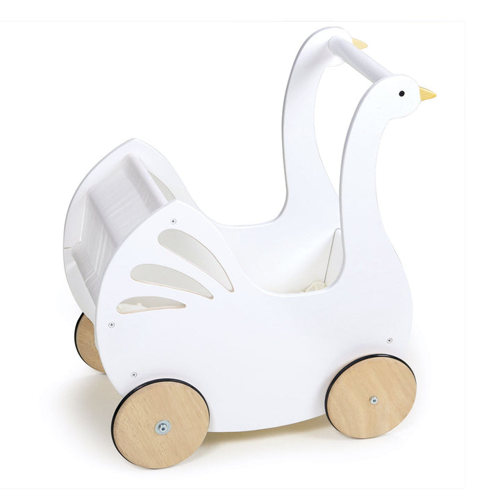 Tender Leaf - Sweet Swan Pram - Bella Luna Toys