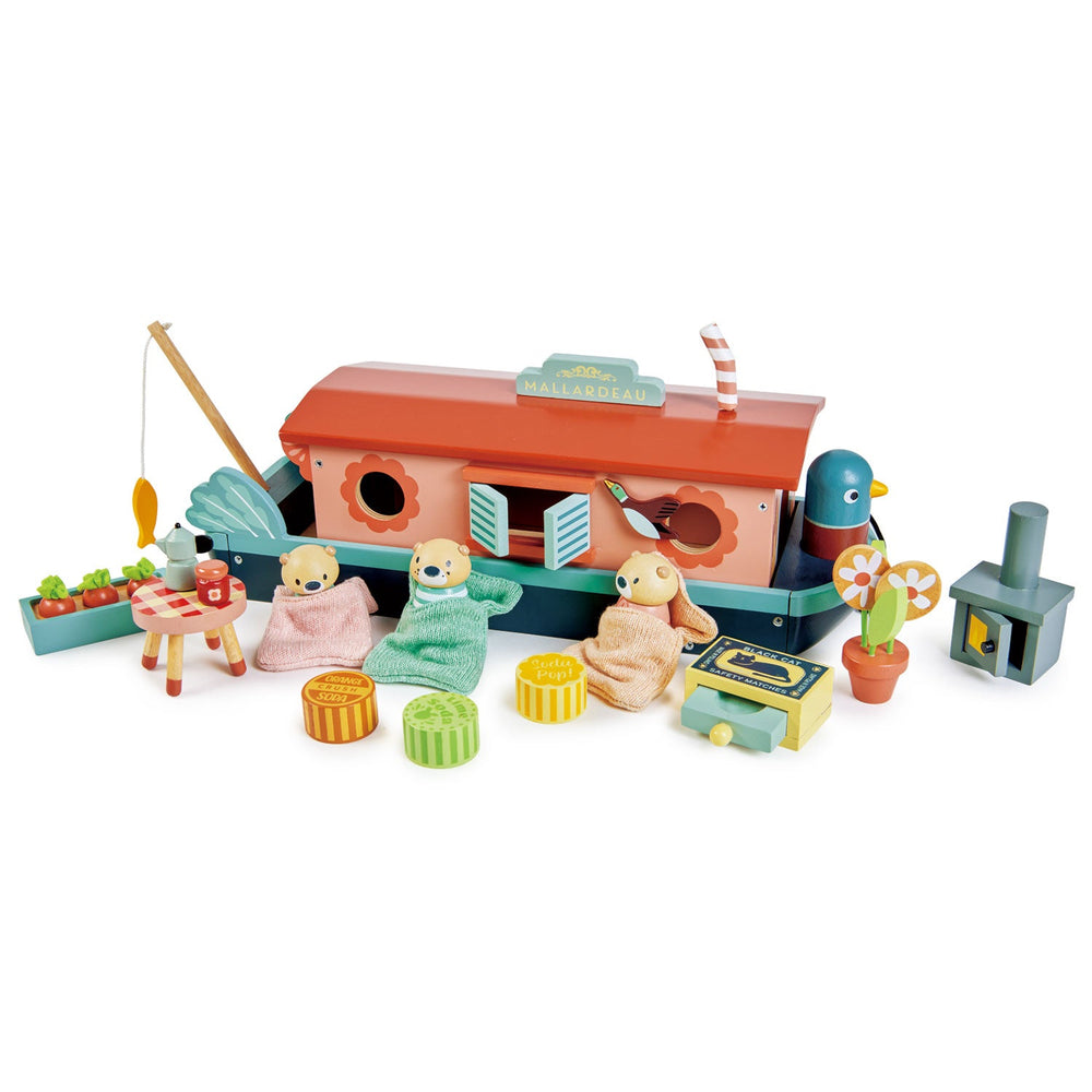 Tender Leaf - Little Otter Canal Boat - Bella Luna Toys