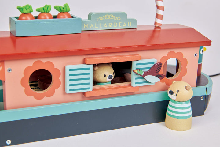 Tender Leaf - Little Otter Canal Boat - Bella Luna Toys