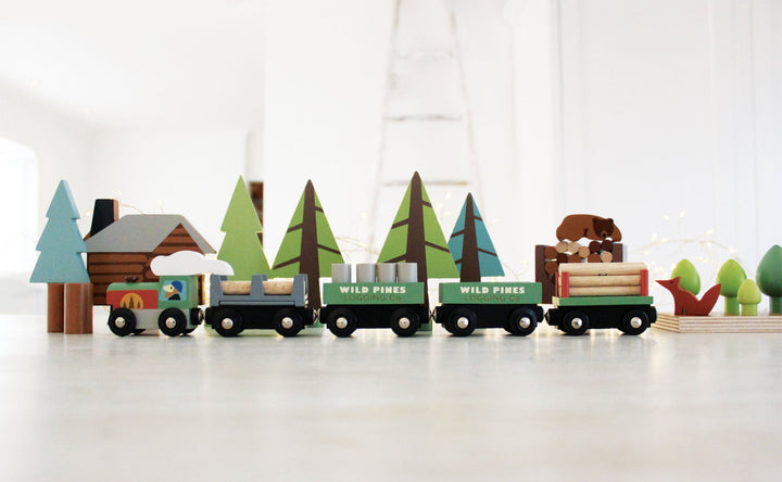 Tender Leaf - Wild Pines Train Set - Bella Luna Toys