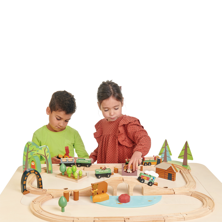 Tender Leaf - Wild Pines Train Set - Bella Luna Toys