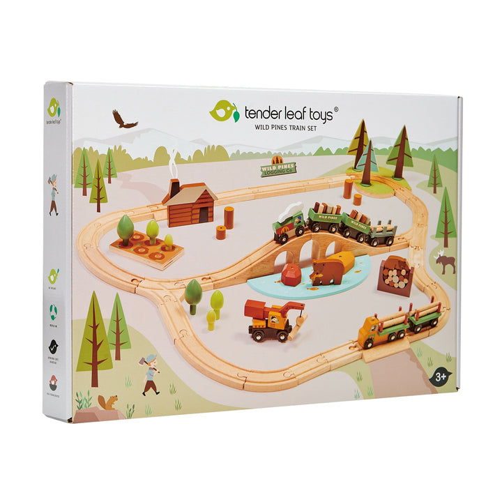 Tender Leaf - Wild Pines Train Set - Bella Luna Toys