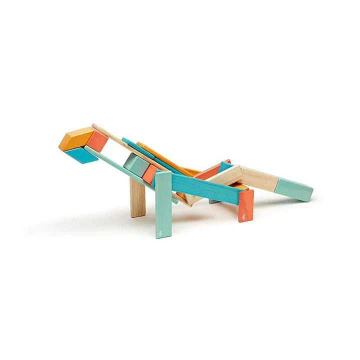 Tegu - 24 pc magnetic wooden blocks - Sunset