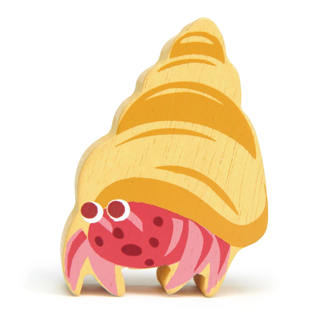 Tender Leaf Toys - Wooden Hermit Crab - Bella Luna Toys