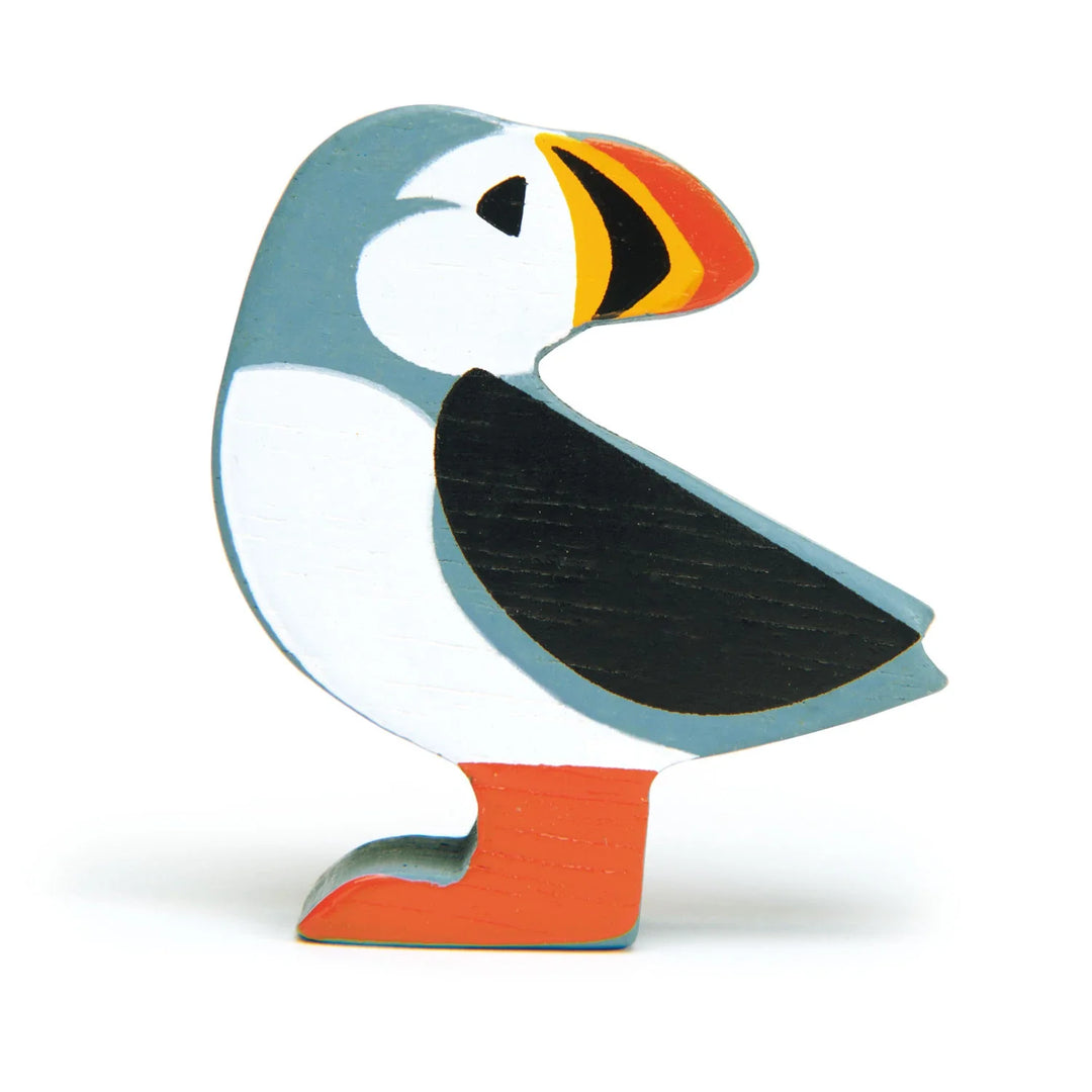 Tender Leaf Toys - Wooden Puffin - Bella Luna Toys