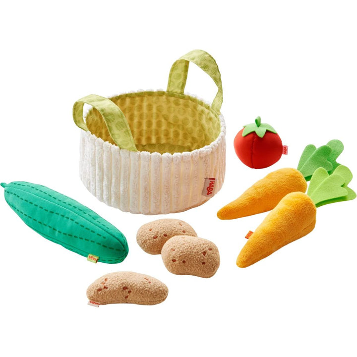 HABA Vegetable Basket soft play food- Imaginative play- Bella Luna Toys