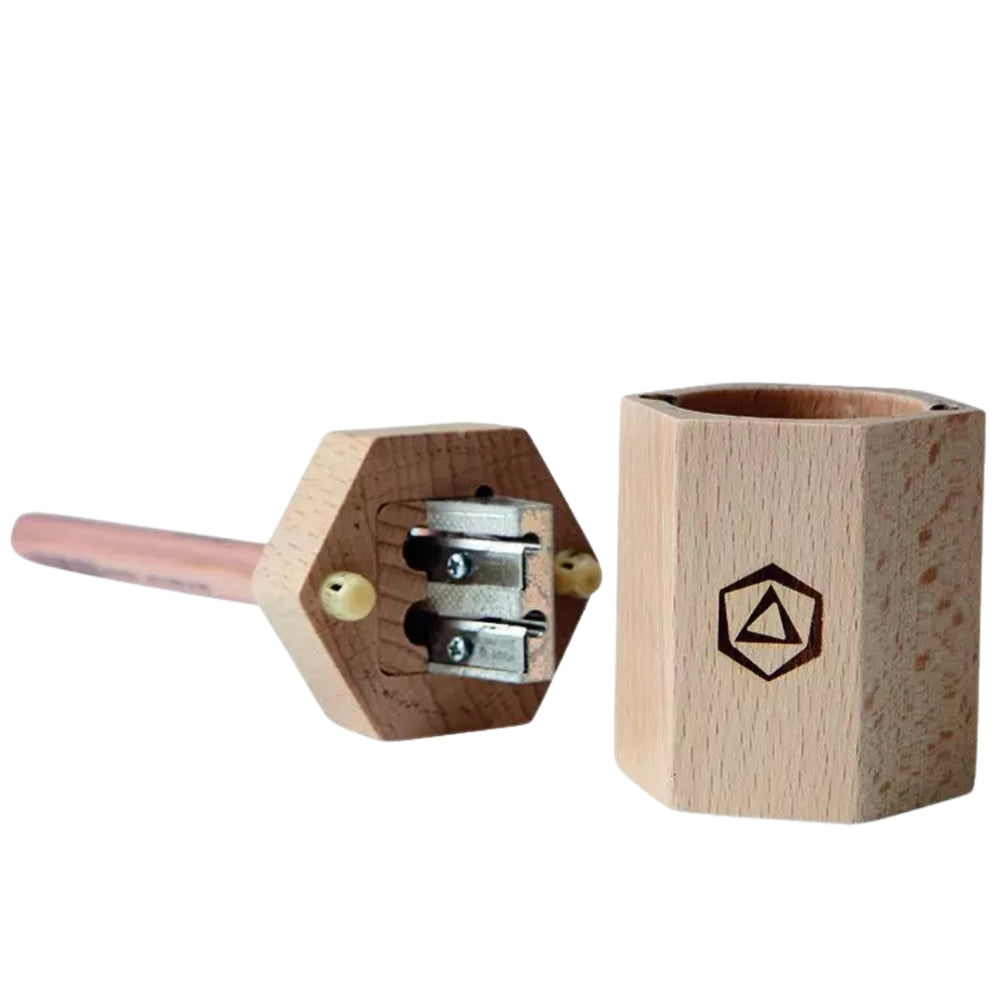 Stockmar Art Supplies - Wooden Pencil Sharpener - Bella Luna Toys