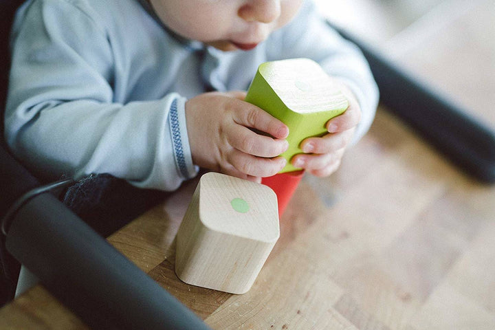 Tegu - Baby's First Magnetic Blocks - 6-Piece Set - Bella Luna Toys