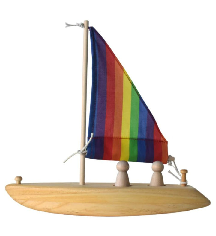 Wooden Toy Sailboat