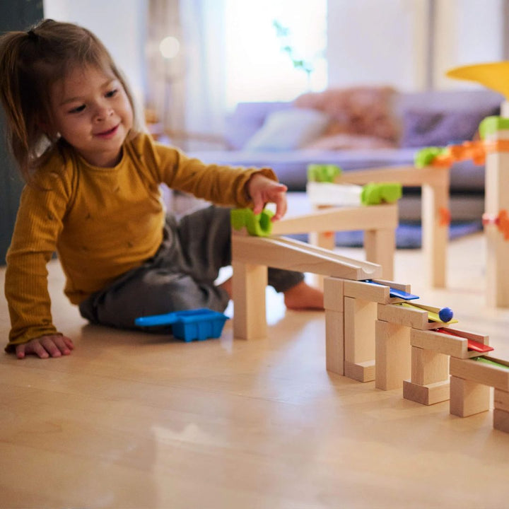 HABA Marble Run Add On Musical Steps Track- Wooden Toys- Bella Luna Toys