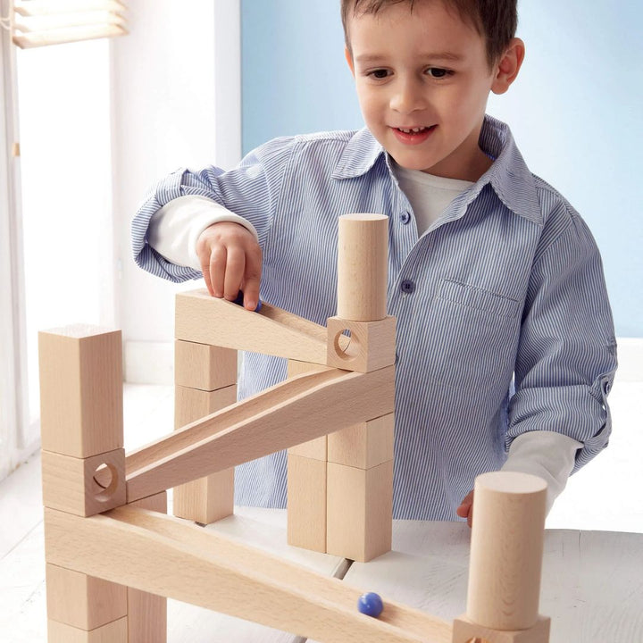 HABA- Marble Run Starter Set- Wooden Toys- Bella Luna Toys