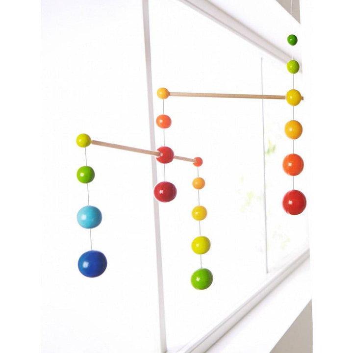 Haba Rainbow Balls - Wooden Mobile - Baby Mobiles - Bella Luna Toys