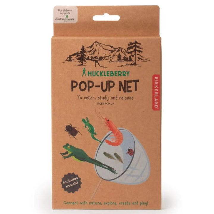 Kikkerland- Huckleberry Pop Up Net- Outdoor Toys- Bella Luna Toys