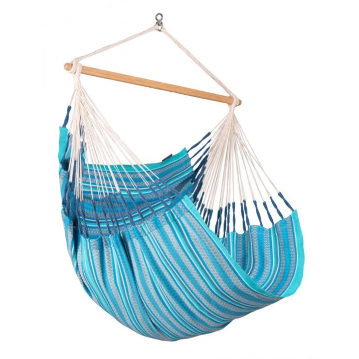 La Siesta Hammock Chair- GOTS Certified- Summertime-Blue- Bella Luna Toys 