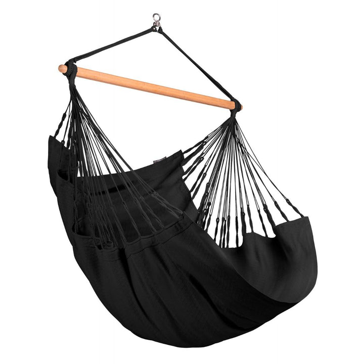 La Siesta Black Hammock Chair- GOTS Certified- Summertime- Bella Luna Toys 