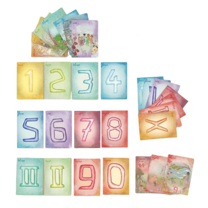 Waldorf Family- Number Card Set- Bella Luna Toys 