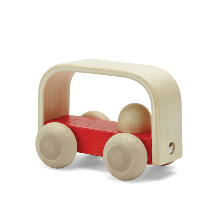 Plan Toys - First Wooden Bus - Vroom Series - Bella Luna Toys