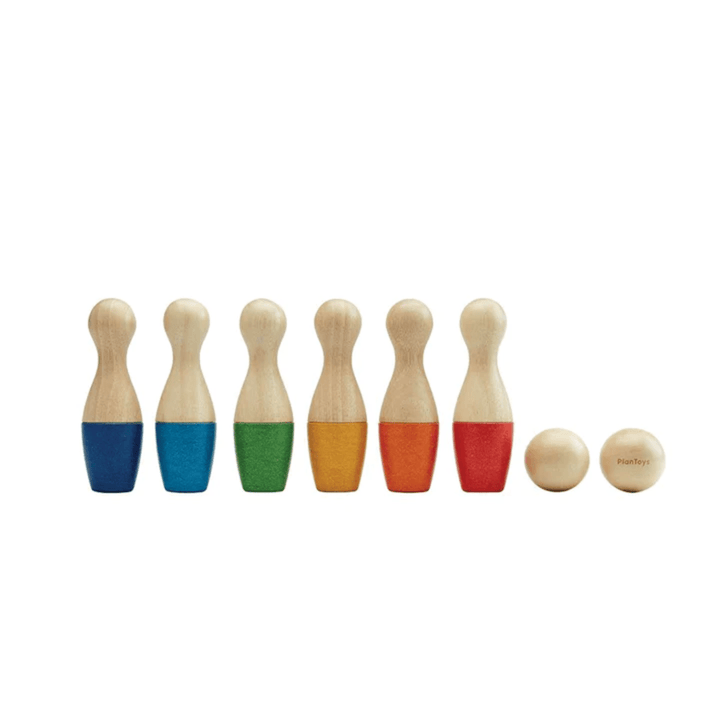 Plan Toys - Wooden Bowling Set - Bella Luna Toys