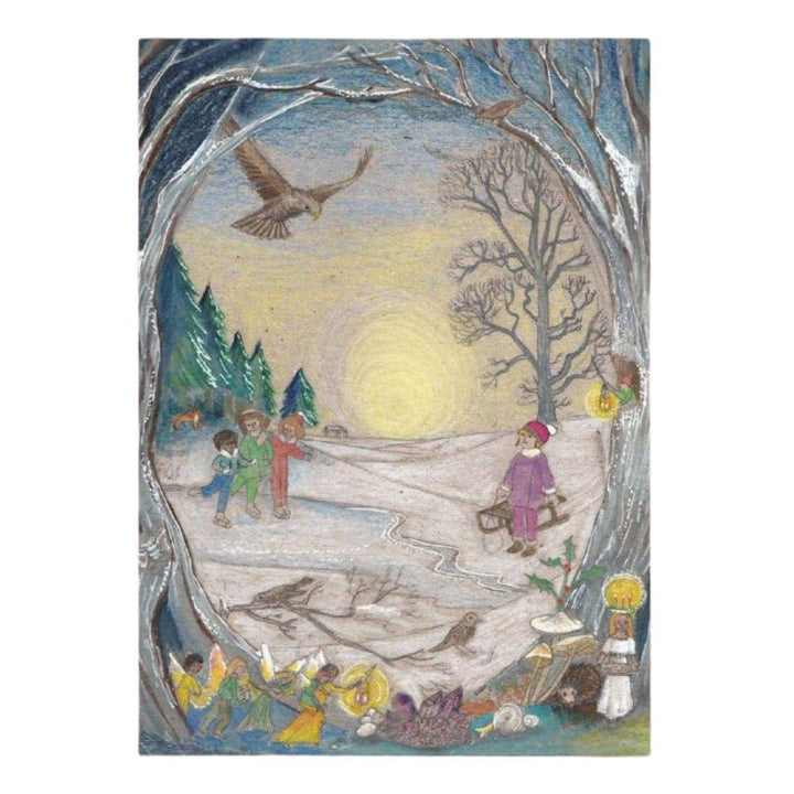 Waldorf Family- Seasonal Postcard Set- Bella Luna Toys