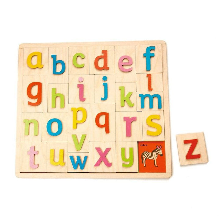 Tender Leaf Toys - Alphabet Pictures Puzzle - Bella Luna Toys