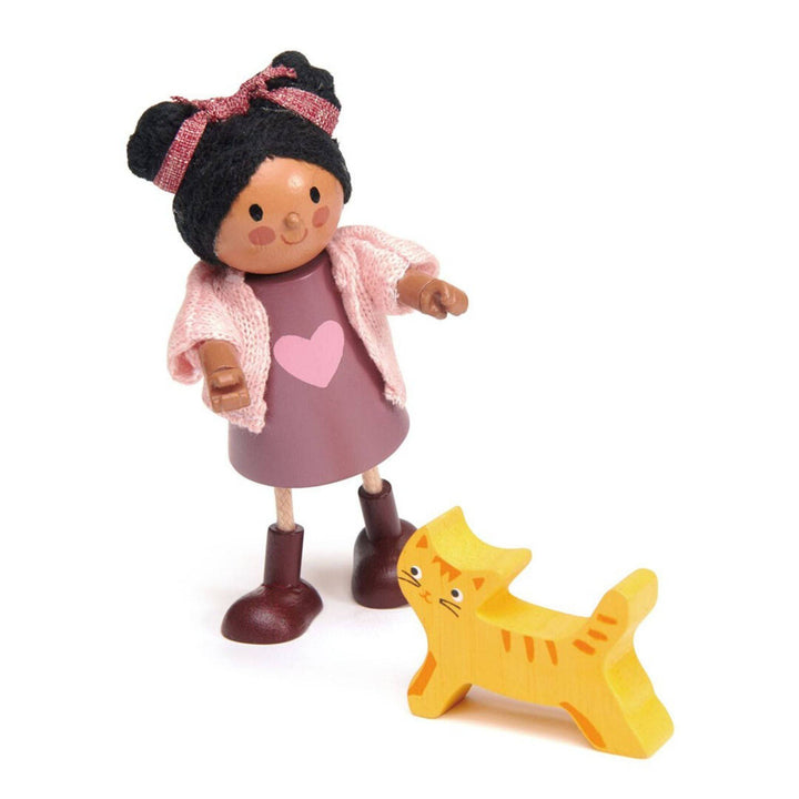 Tender Leaf Toys - Ayana and Her Cat - Bella Luna Toys