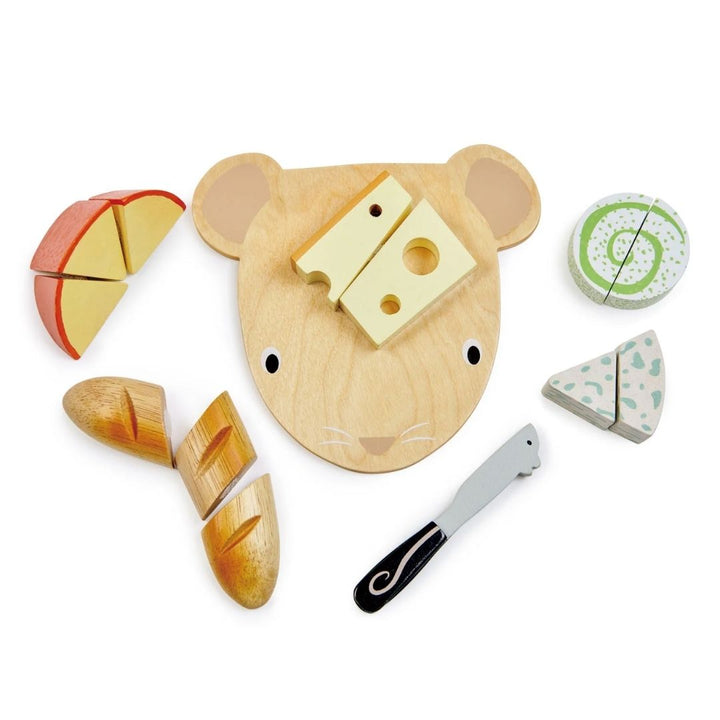 Tender Leaf Toys Cheese Chopping Board- Wooden Toys- Bella Luna Toys