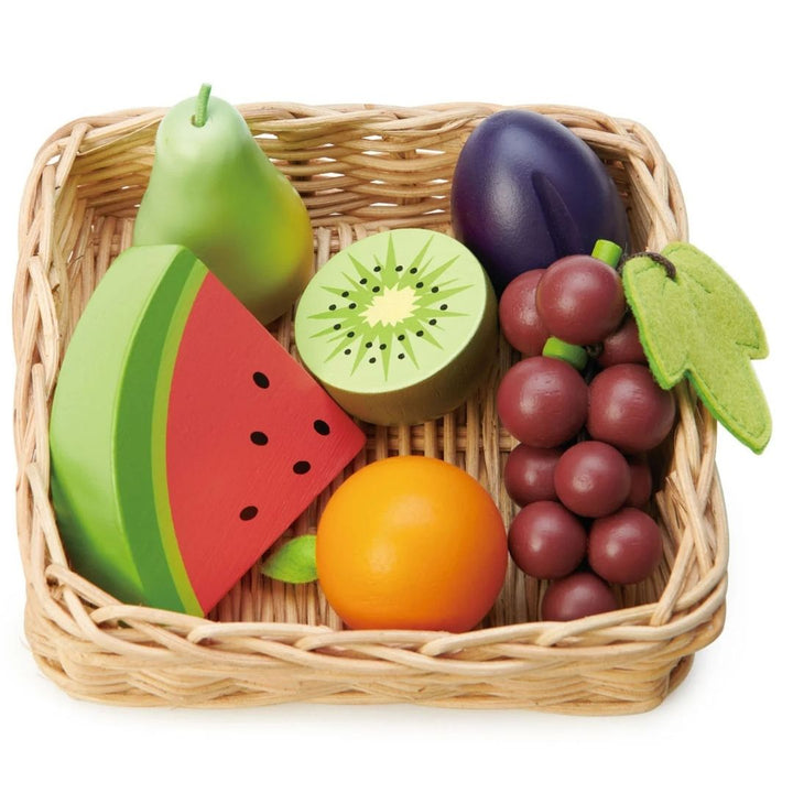 Tender Leaf Toys Fruity Basket- Wooden Toys- Bella Luna Toys