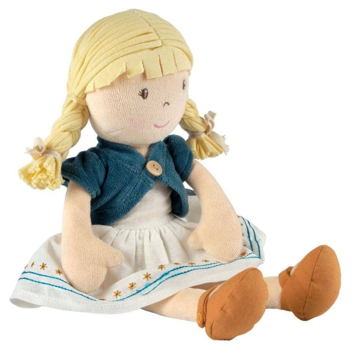 Tikiri Toys - Lily - Organic Doll with Blonde Hair - Bella Luna Toys