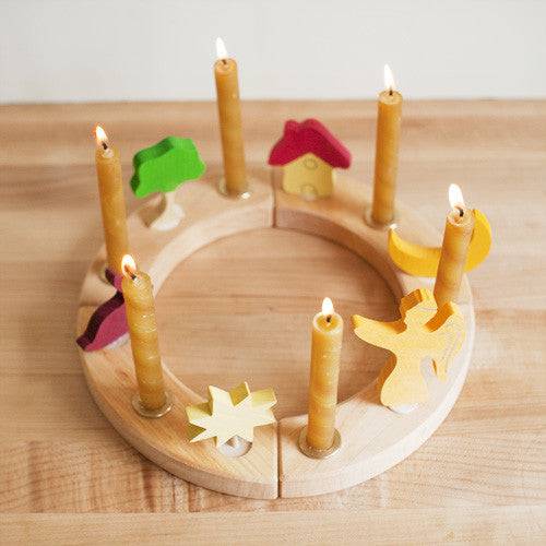 Wooden Waldorf Birthday Ring